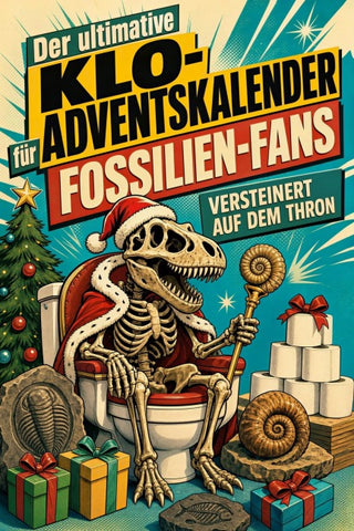 Der ultimative Klo-Adventskalender für Fossilien-Fans