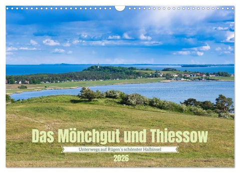 Das Mönchgut und Thiessow (Wandkalender 2026 DIN A3 quer), CALVENDO Monatskalender
