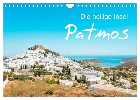 Patmos - Die heilige Insel (Wandkalender 2027 DIN A4 quer), CALVENDO Monatskalender
