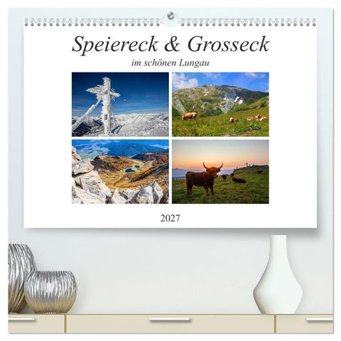 Speiereck & Grosseck (hochwertiger Premium Wandkalender 2027 DIN A2 quer), Kunstdruck in Hochglanz