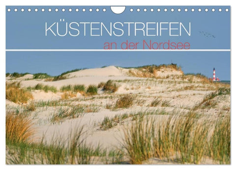 Küstenstreifen an der Nordsee (Wandkalender 2027 DIN A4 quer), CALVENDO Monatskalender