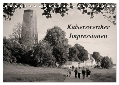 Kaiserswerther Impressionen (Tischkalender 2026 DIN A5 quer), CALVENDO Monatskalender