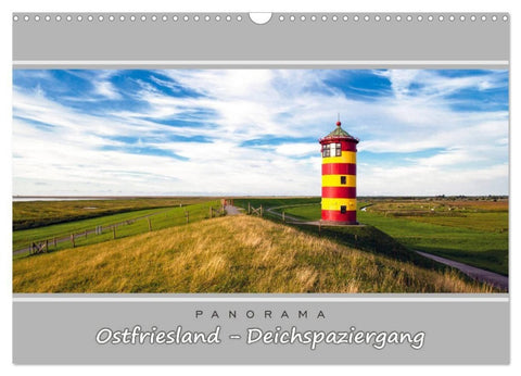 Ostfriesland - Deichspaziergang (Wandkalender 2027 DIN A3 quer), CALVENDO Monatskalender