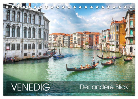 Venedig - Der andere Blick (Tischkalender 2027 DIN A5 quer), CALVENDO Monatskalender