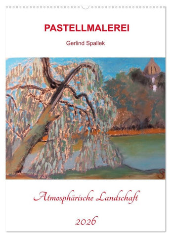 Atmosphärische Landschaft (Wandkalender 2026 DIN A2 hoch), CALVENDO Monatskalender