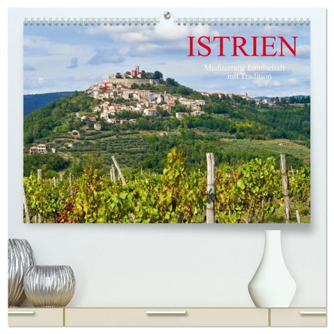 ISTRIEN (hochwertiger Premium Wandkalender 2027 DIN A2 quer), Kunstdruck in Hochglanz
