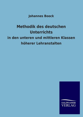 Methodik des deutschen Unterrichts