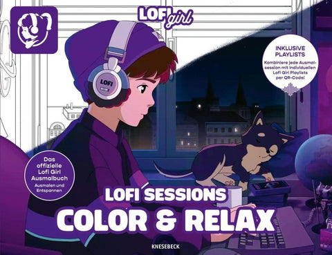 Lofi Sessions. Color & Relax