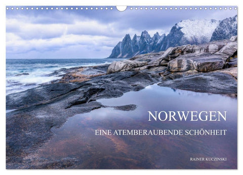 NORWEGEN - EINE ATEMBERAUBENDE SCHÖNHEIT (Wandkalender 2027 DIN A3 quer), CALVENDO Monatskalender