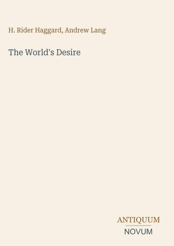 The World's Desire