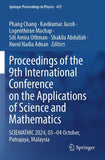 Proceedings of the 9th International Conference on the Applications of Science and Mathematics