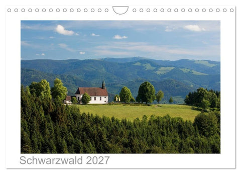 Schwarzwald 2027 (Wandkalender 2027 DIN A4 quer), CALVENDO Monatskalender