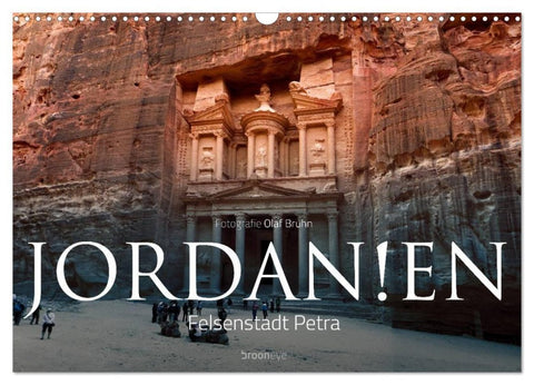 Jordanien - Felsenstadt Petra (Wandkalender 2026 DIN A3 quer), CALVENDO Monatskalender