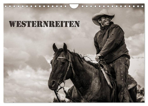 Westernreiten (Wandkalender 2026 DIN A4 quer), CALVENDO Monatskalender
