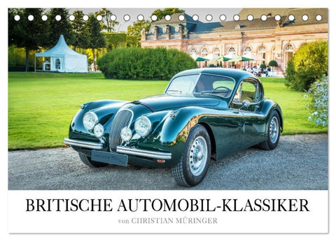 Britische Automobil-Klassiker (Tischkalender 2027 DIN A5 quer), CALVENDO Monatskalender