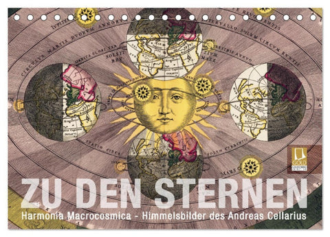 Zu den Sternen (Tischkalender 2026 DIN A5 quer), CALVENDO Monatskalender