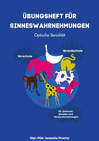 Übungsheft für Sinneswahrnehmungen