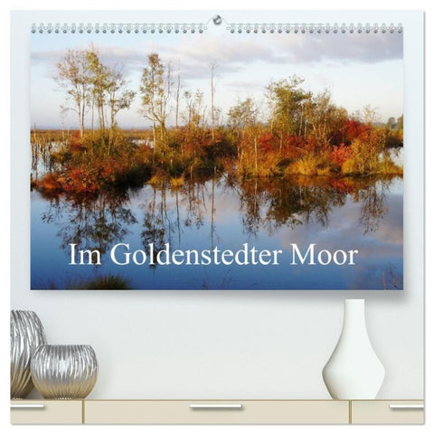 Im Goldenstedter Moor (hochwertiger Premium Wandkalender 2027 DIN A2 quer), Kunstdruck in Hochglanz