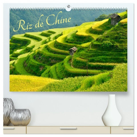 Riz de Chine (Calendrier mural haut de gamme 2027 DIN A2 vertical), CALVENDO calendrier mensuel