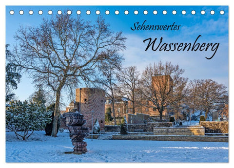 Sehenswertes Wassenberg (Tischkalender 2026 DIN A5 quer), CALVENDO Monatskalender