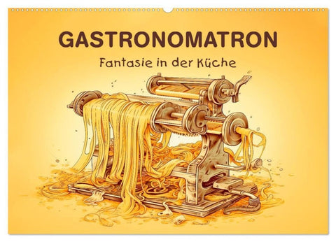Gastronomatron - Fantasie in der Küche (Wandkalender 2027 DIN A2 quer), CALVENDO Monatskalender