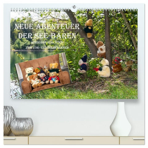 Neue Abenteuer der See-Bären (hochwertiger Premium Wandkalender 2027 DIN A2 quer), Kunstdruck in Hochglanz