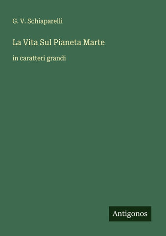 La Vita Sul Pianeta Marte