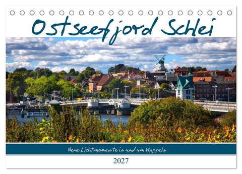 Ostseefjord Schlei (Tischkalender 2027 DIN A5 quer), CALVENDO Monatskalender