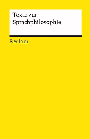 Texte zur Sprachphilosophie
