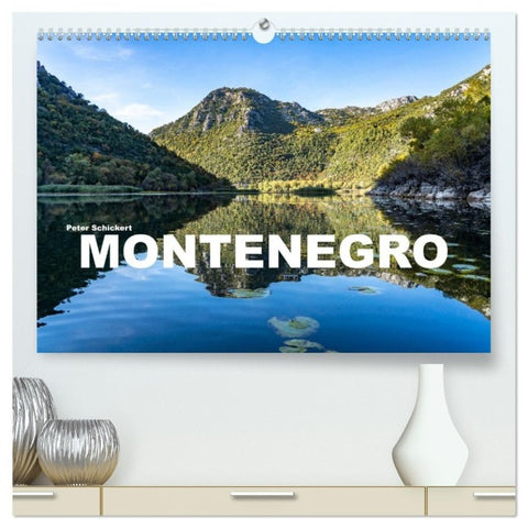 Montenegro (hochwertiger Premium Wandkalender 2026 DIN A2 quer), Kunstdruck in Hochglanz
