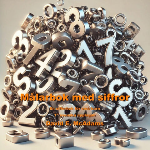 Målarbok med siffror
