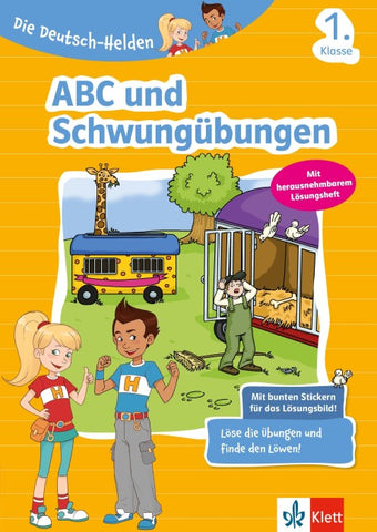 Klett Die Deutsch-Helden: ABC und Schwungübungen 1. Klasse