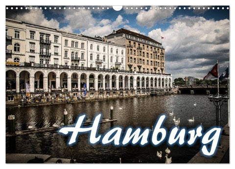 Hamburg (Wandkalender 2027 DIN A3 quer), CALVENDO Monatskalender