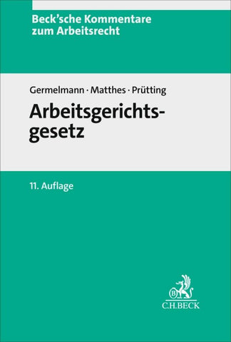 Arbeitsgerichtsgesetz. ArbGG