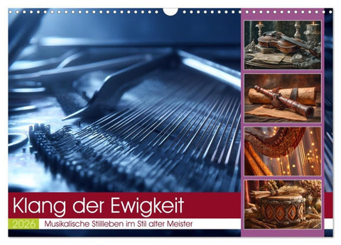 Klang der Ewigkeit (Wandkalender 2026 DIN A3 quer), CALVENDO Monatskalender