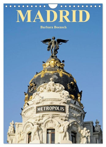 Madrid (Wandkalender 2026 DIN A4 hoch), CALVENDO Monatskalender