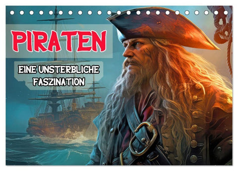 Piraten - Eine unsterbliche Faszination (Tischkalender 2027 DIN A5 quer), CALVENDO Monatskalender