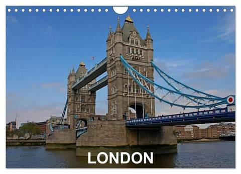 London (Wandkalender 2027 DIN A4 quer), CALVENDO Monatskalender