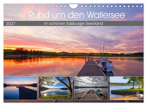 Rund um den Wallersee (Wandkalender 2027 DIN A4 quer), CALVENDO Monatskalender