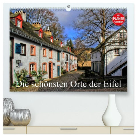 Die schönsten Orte der Eifel (hochwertiger Premium Wandkalender 2027 DIN A2 quer), Kunstdruck in Hochglanz