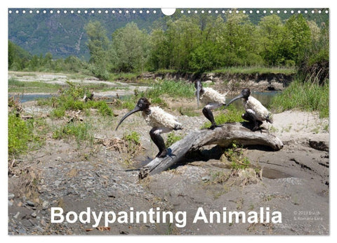 Bodypainting Animalia (Wandkalender 2027 DIN A3 quer), CALVENDO Monatskalender