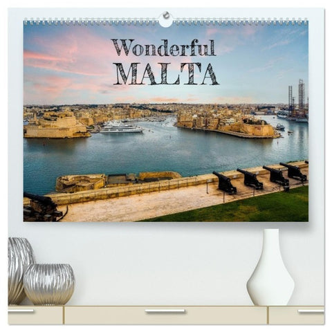 Wonderful Malta (High Quality Premium Wall Calendar 2027 DIN A2 landscape),CALVENDO 12 Month Wall Calendar
