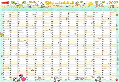 sheepworld Posterplaner 2027