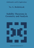 Stability Theorems in Geometry and Analysis