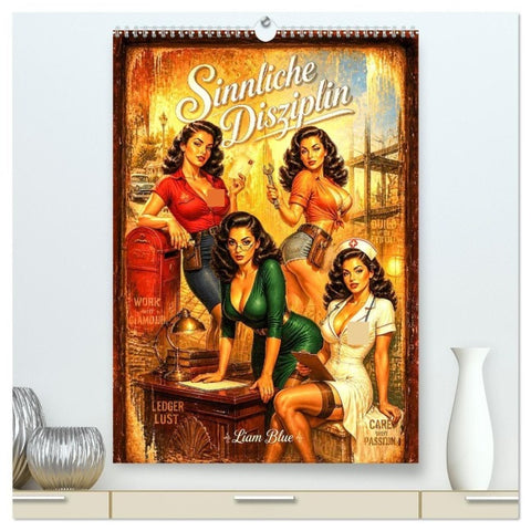 Sinnliche Disziplin (hochwertiger Premium Wandkalender 2027 DIN A2 hoch), Kunstdruck in Hochglanz