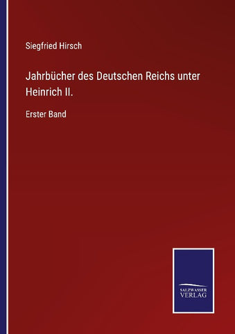Jahrbücher des Deutschen Reichs unter Heinrich II.