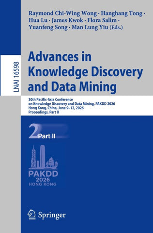 Advances in Knowledge Discovery and Data Mining