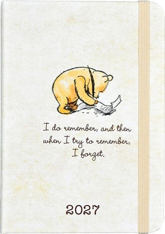 2027 Winnie-The-Pooh Weekly Planner (16 Months, Sept 2026 to Dec 2027)