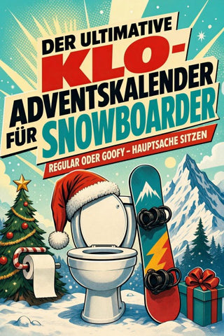 Der ultimative Klo-Adventskalender für Snowboarder