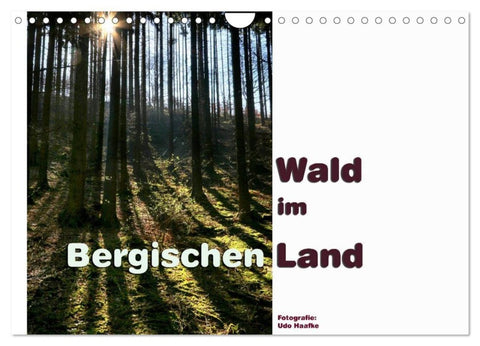 Wald im Bergischen Land 2027 (Wandkalender 2027 DIN A4 quer), CALVENDO Monatskalender
